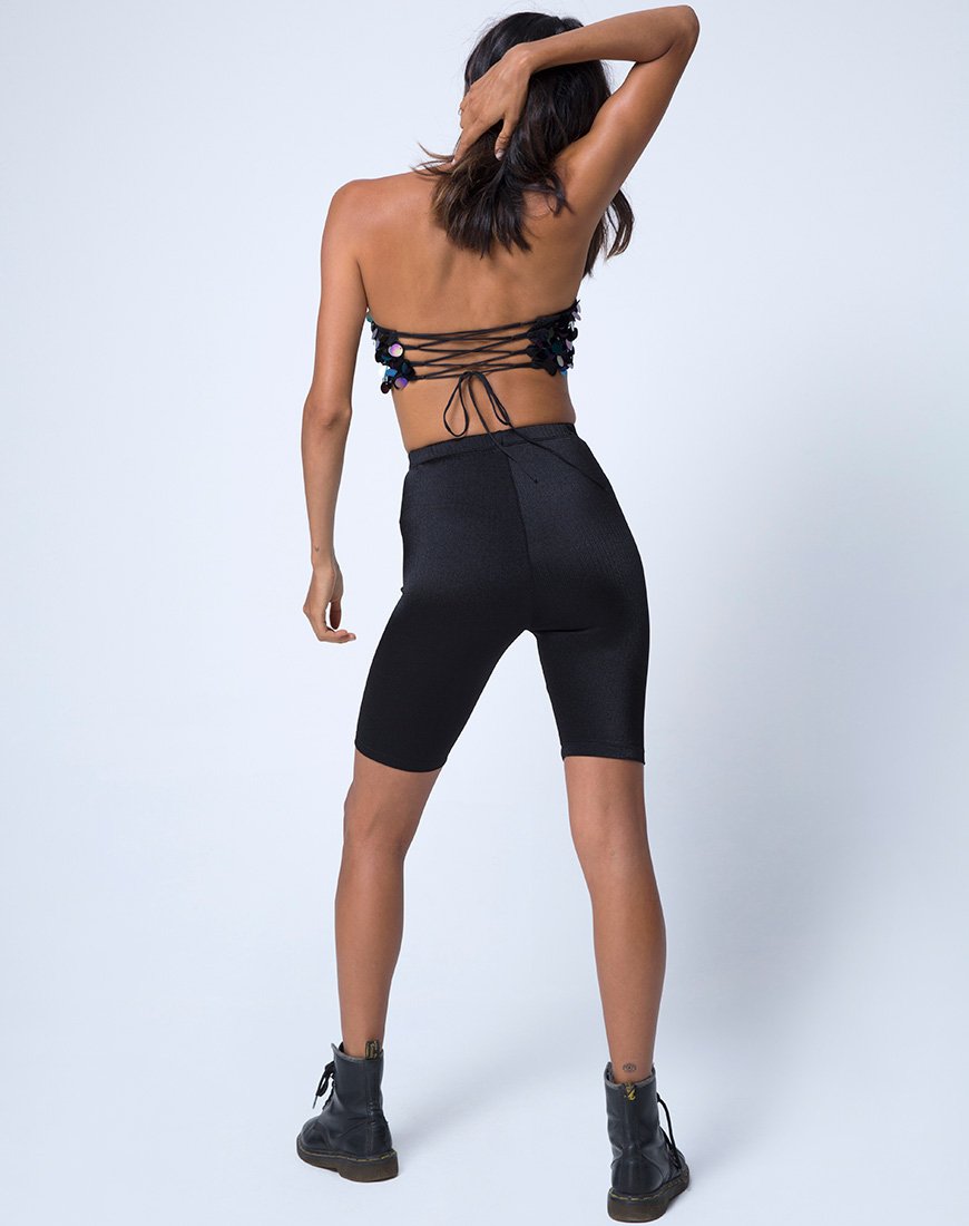 Bild von Tube Top in Opal Disc Pailletten