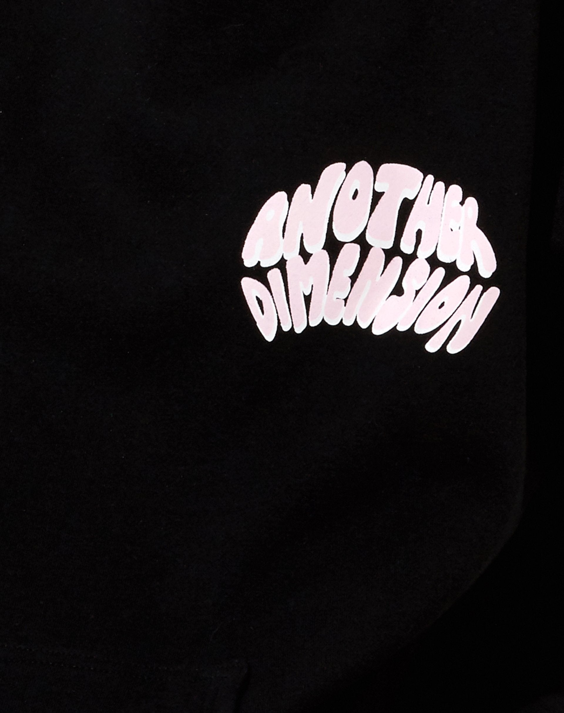 Bild von Oversize Hoodie in Schwarz Another Dimension