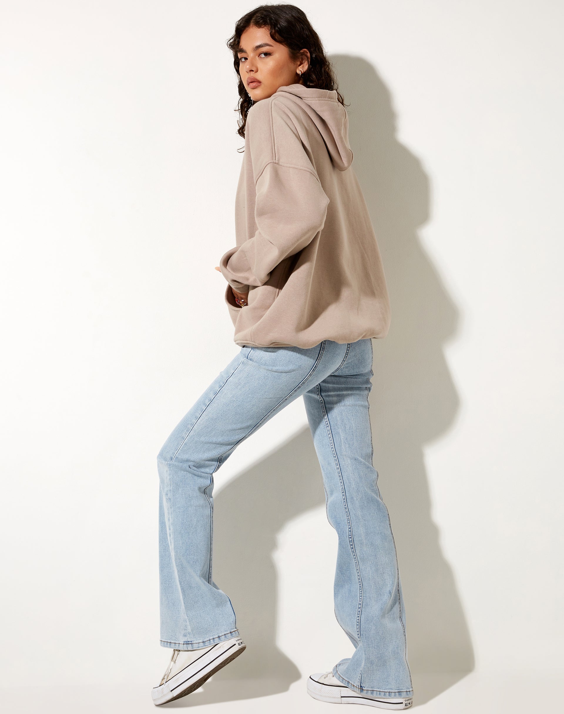 Bild von Oversize Hoodie in Pilz Cute But Psycho