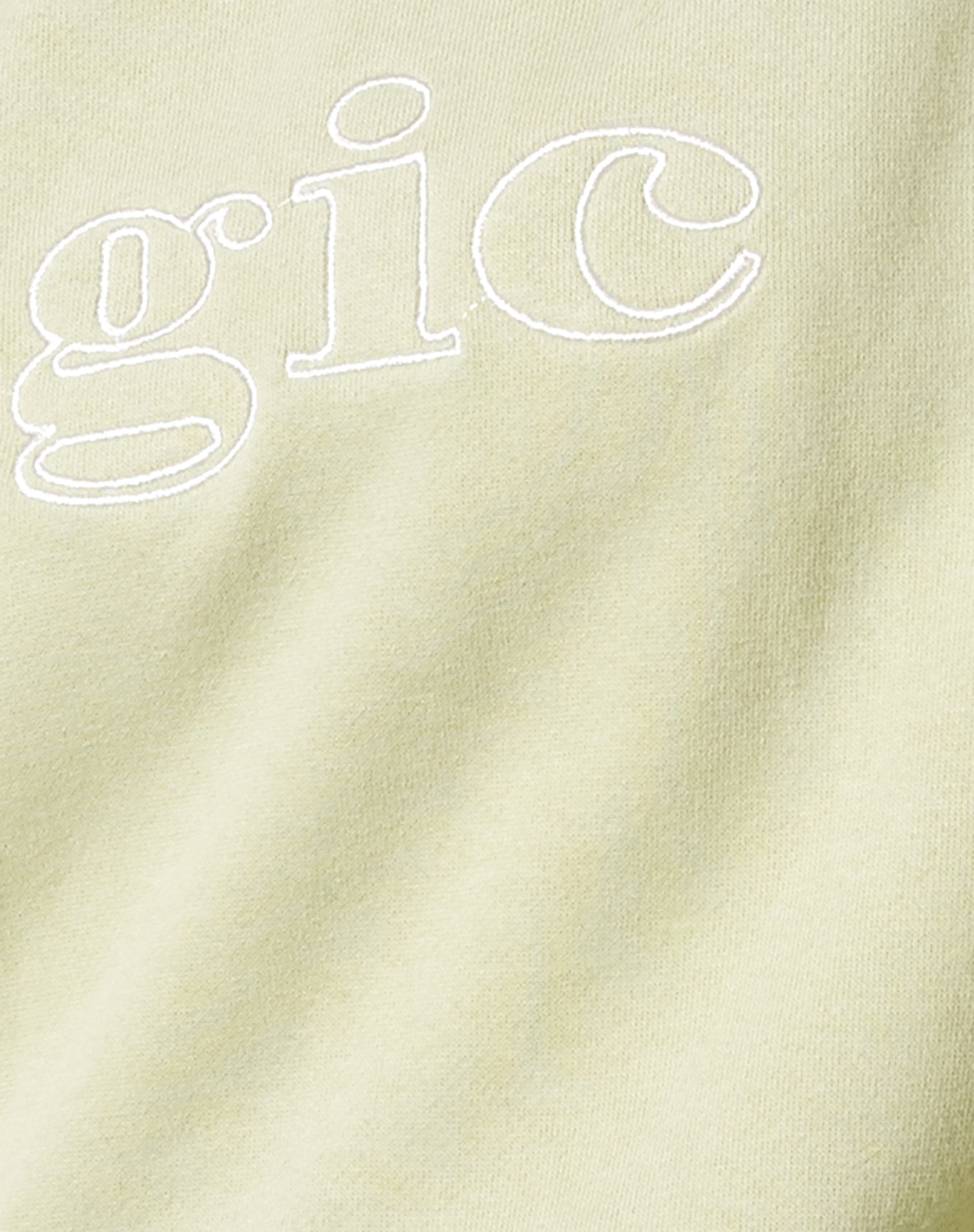 Bild von Oversize Hoodie in Grün Graffiti Magic Embro