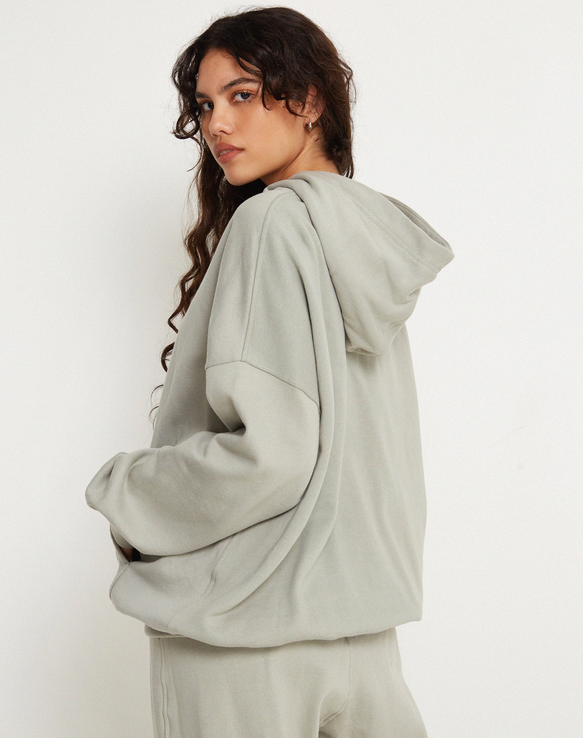 Bild von Oversize Hoodie in Surf Blue Utopia