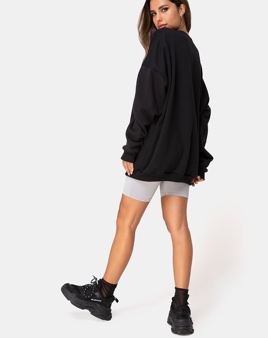 Image of Sweatshirt in Schwarz Cherub