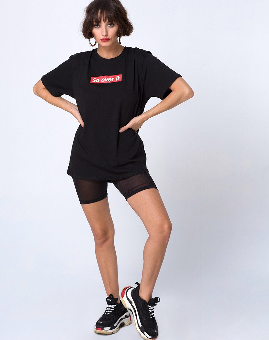 Bild von Oversize Basic Tee in So Over It