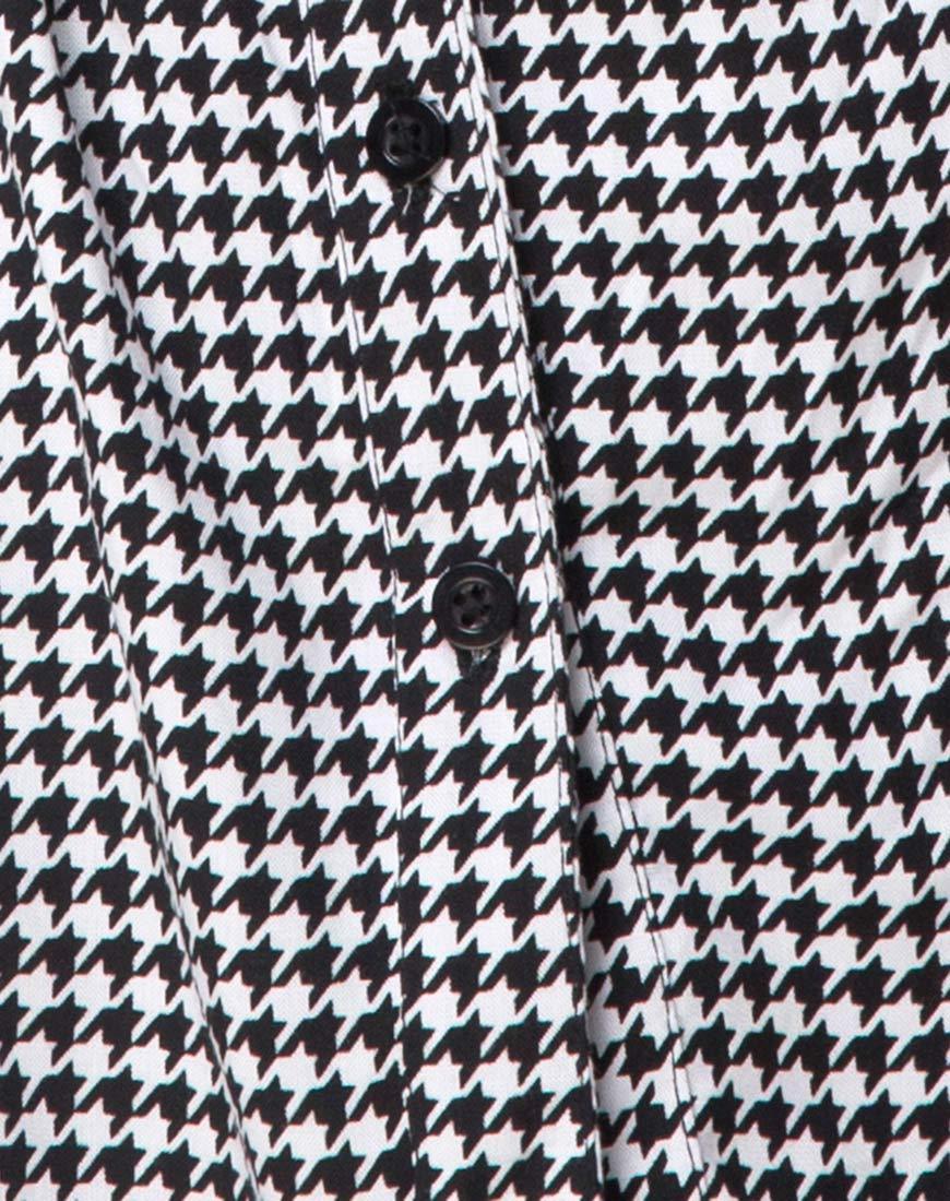 Image von Oxford-Hemd in Dogtooth