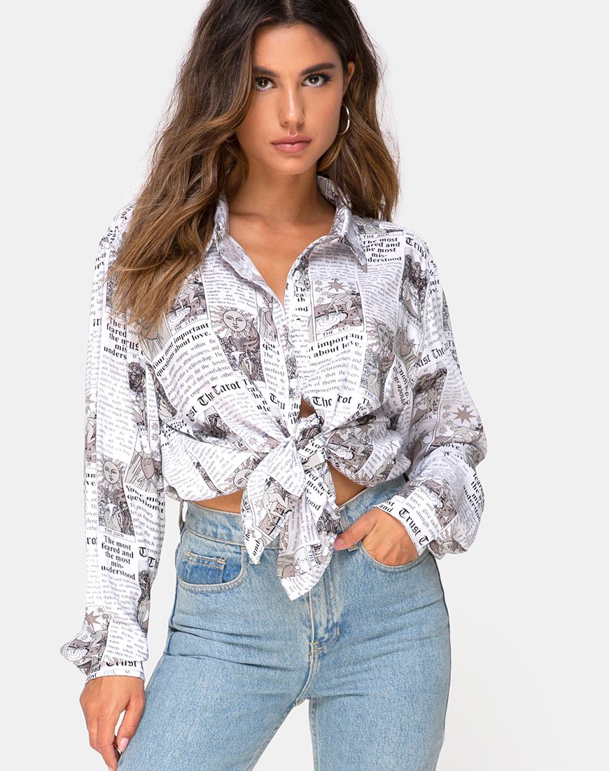 Bild von Oxford Shirt in Tarot