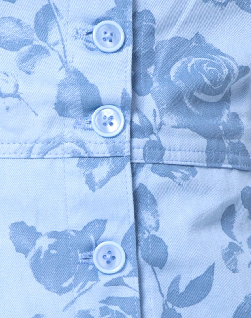 Image of Pana Schürzenkleid in Sky Rose