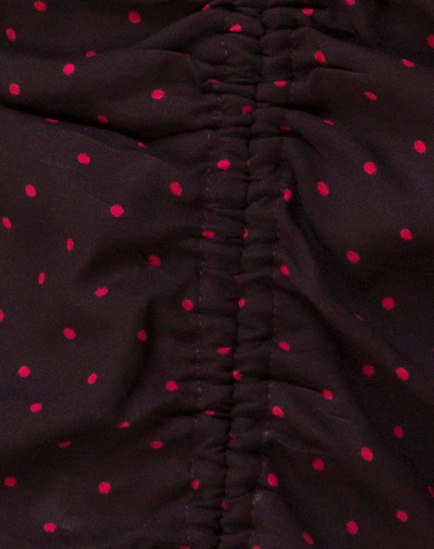 Bild von Panthus Kleid in Cuban Dot Rot