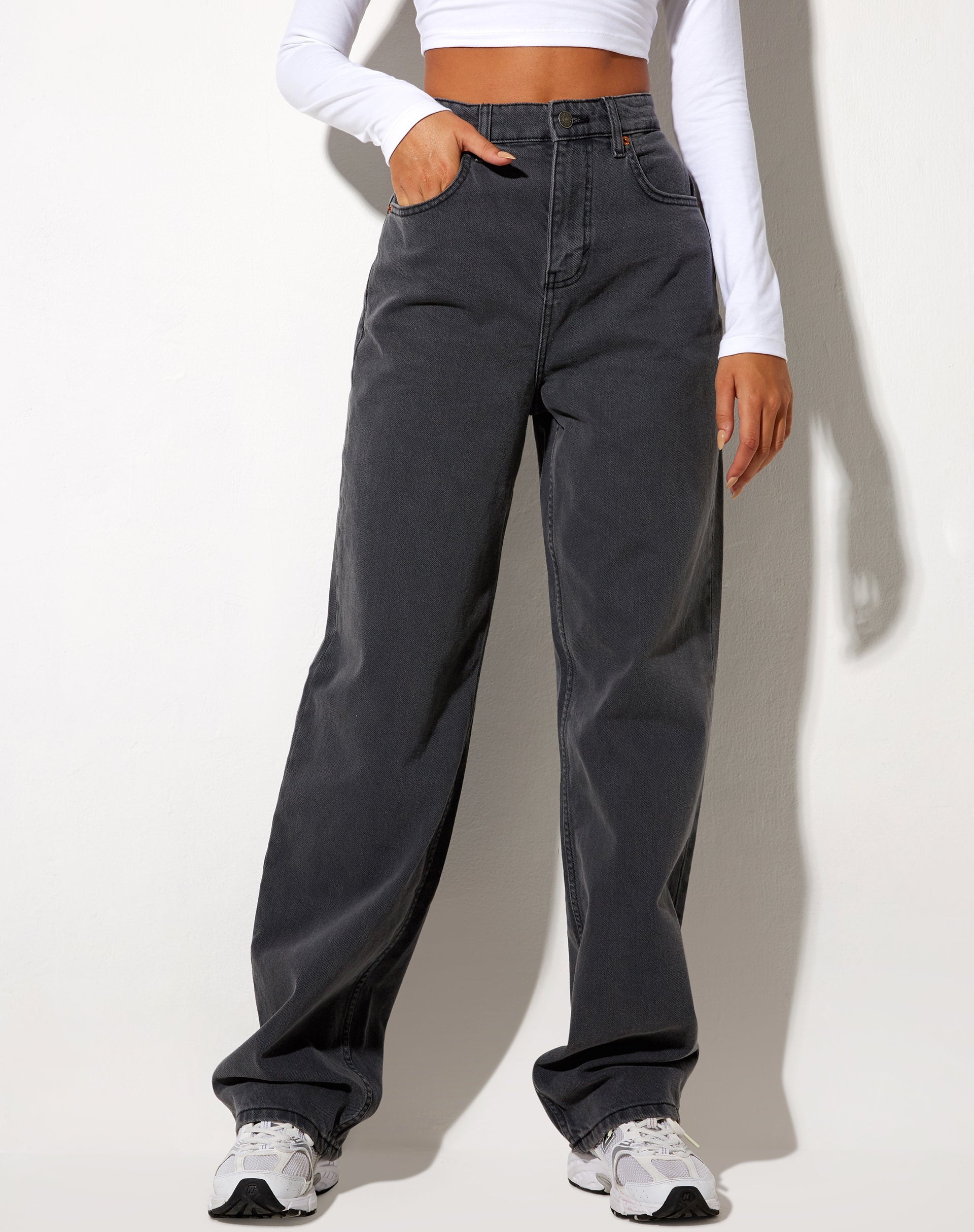 Bild von Parallel Jeans in Grey Wash