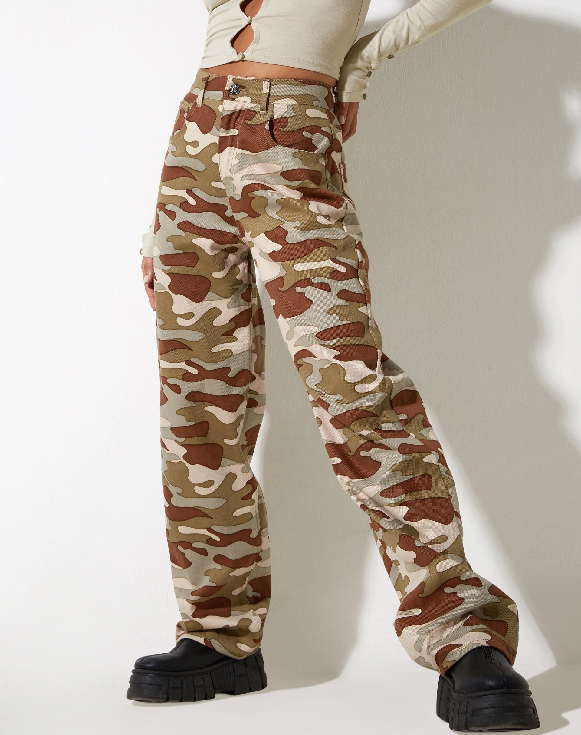 Bild von Parallel Jeans in Camo