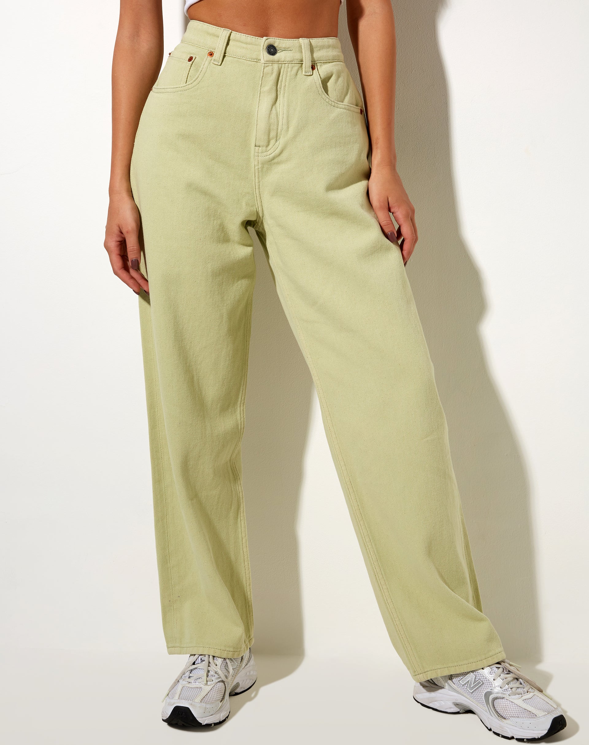 Bild von Parallel Jeans in Salbei