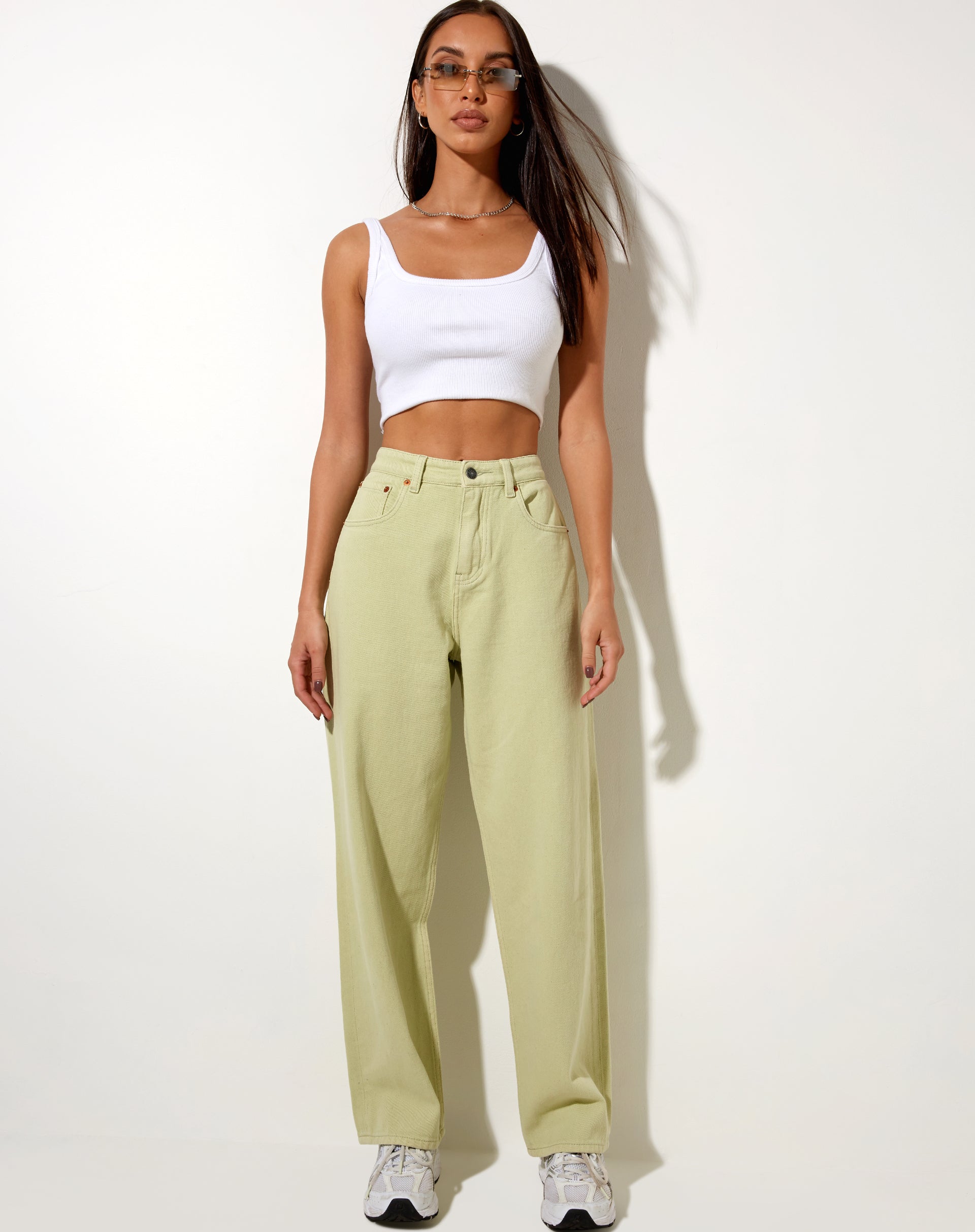 Bild von Parallel Jeans in Salbei