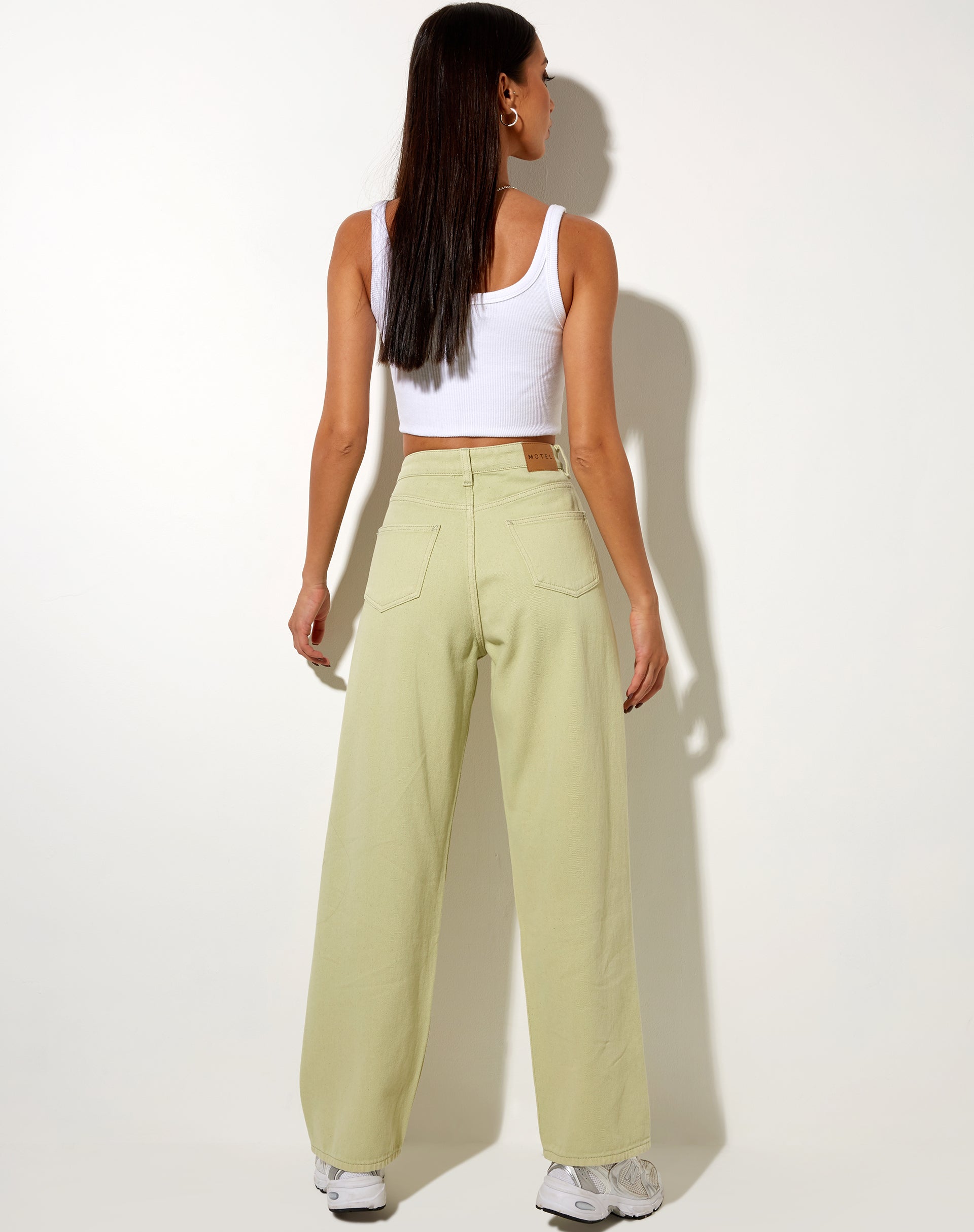 Bild von Parallel Jeans in Salbei