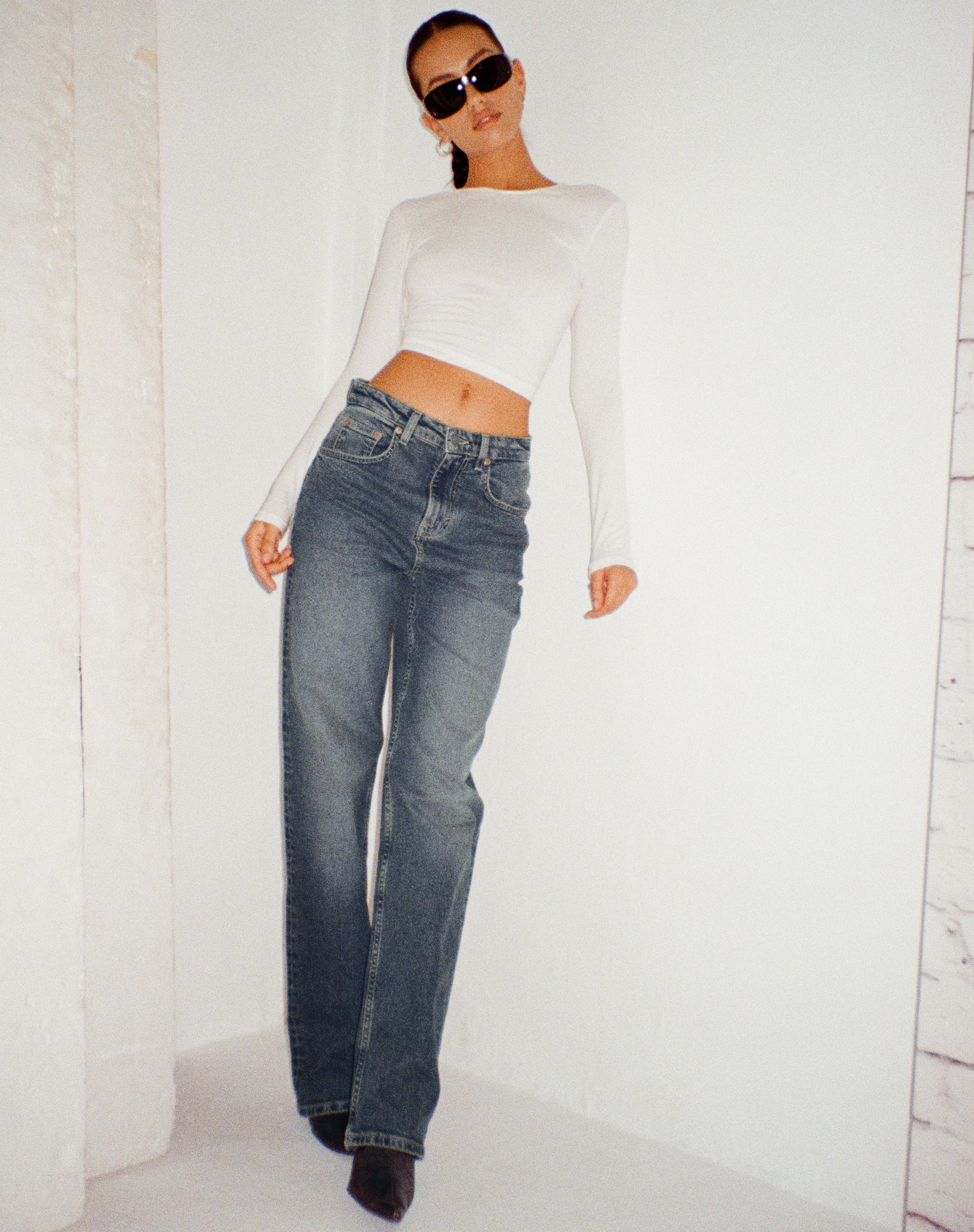 Parallel Jeans in Bryony Twilight Brown und Blue Acid