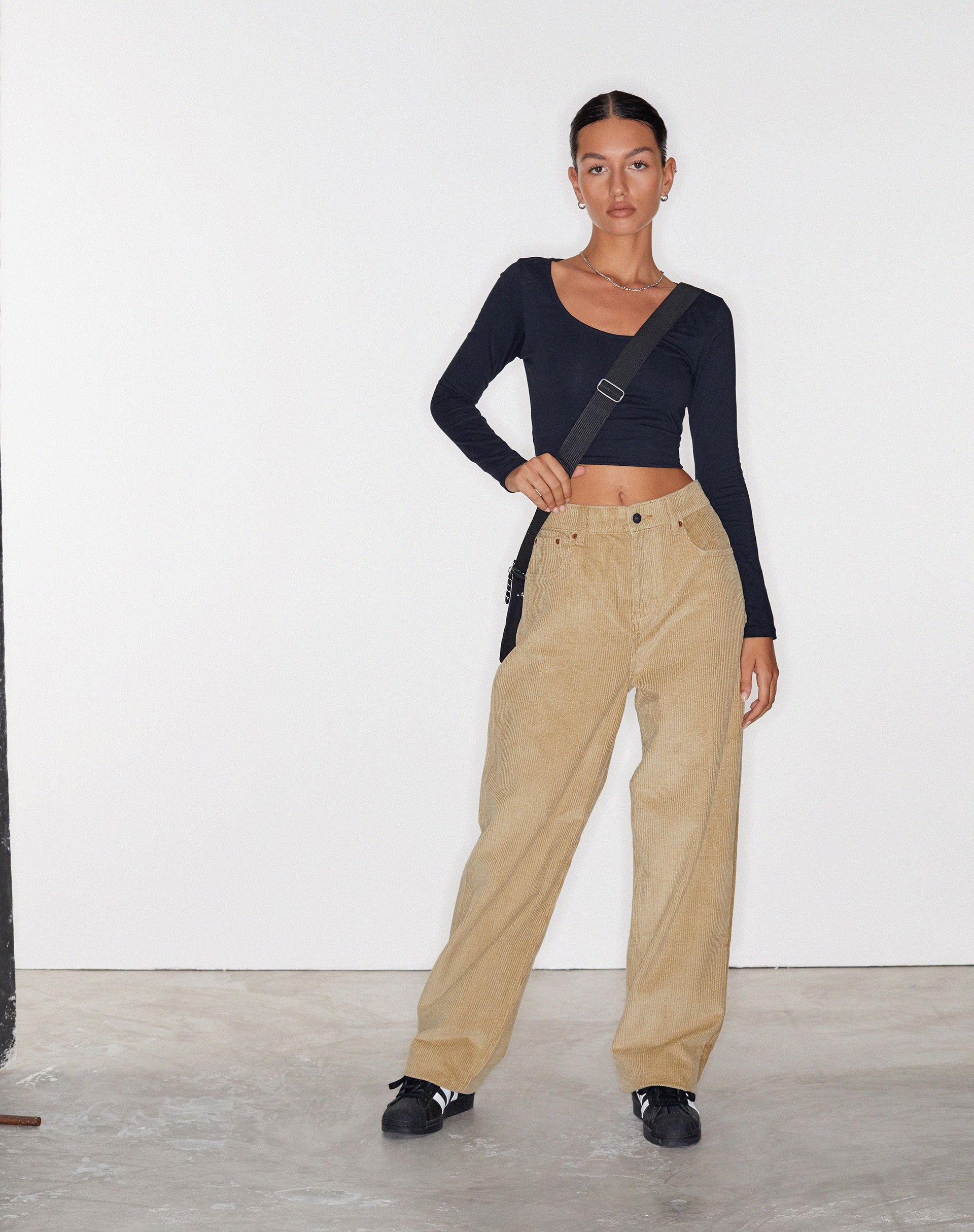 Bild von Parallel Jean in Cord Sand