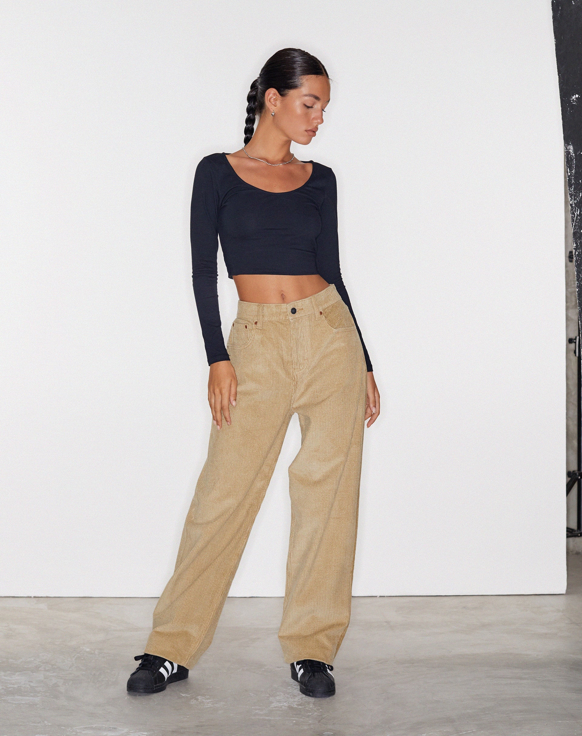 Bild von Parallel Jean in Cord Sand
