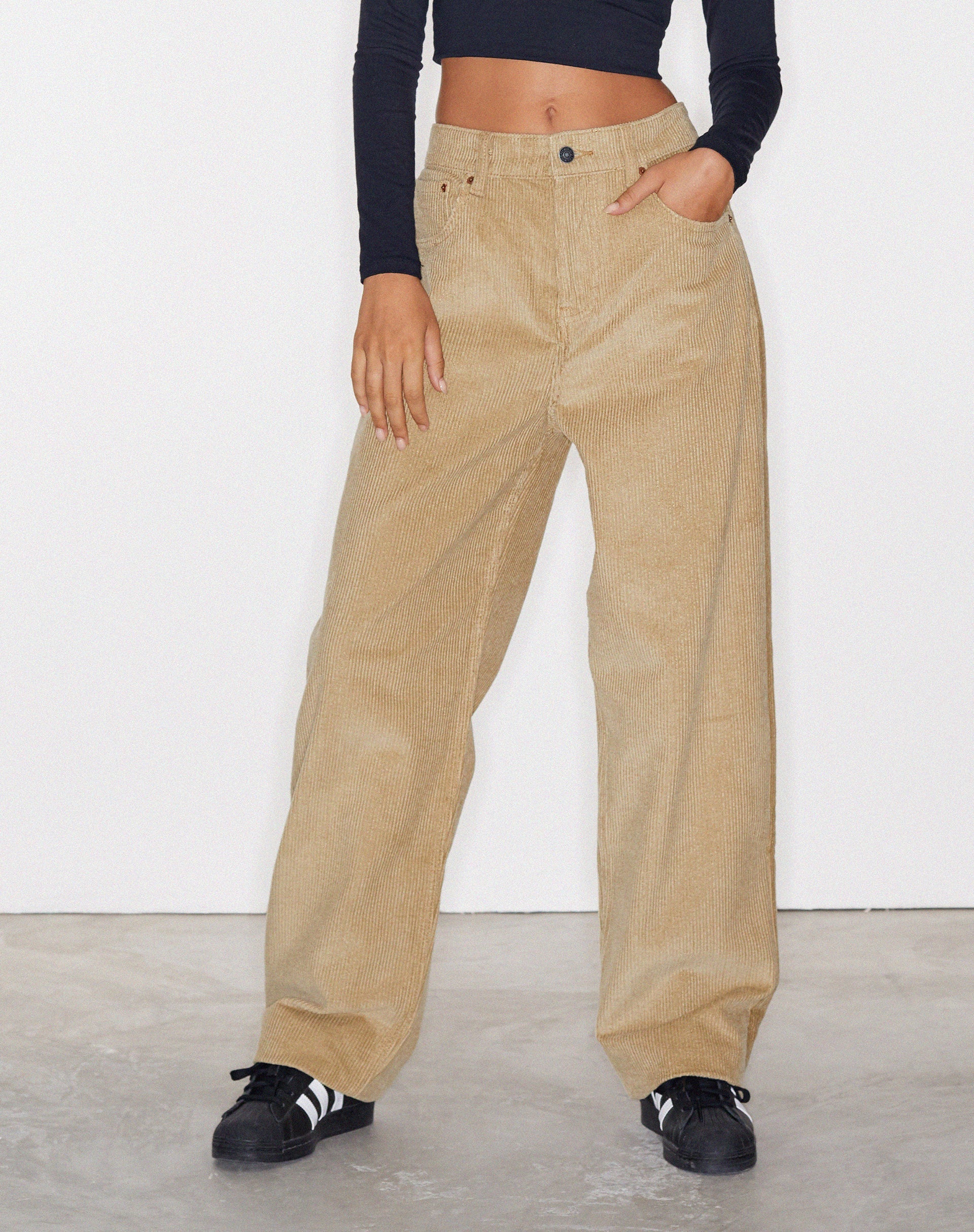 Bild von Parallel Jean in Cord Sand