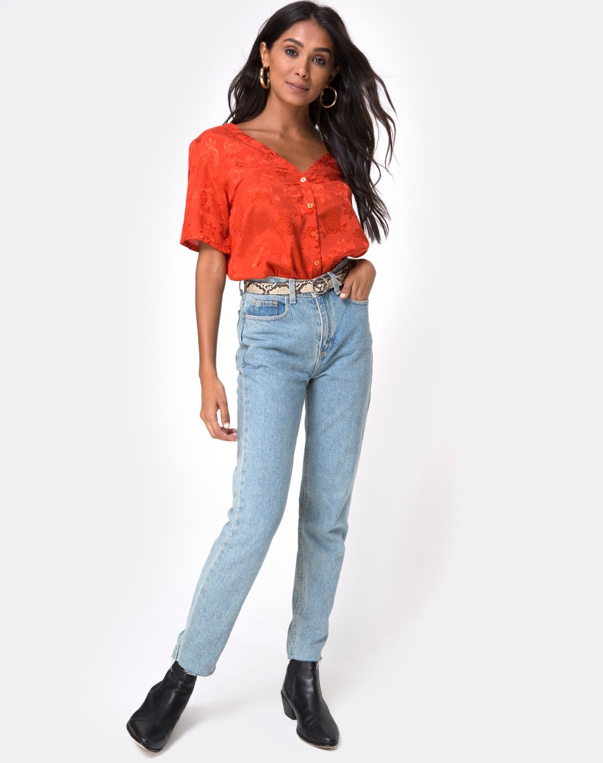Bild von Parki Top in Satin Rose Rust
