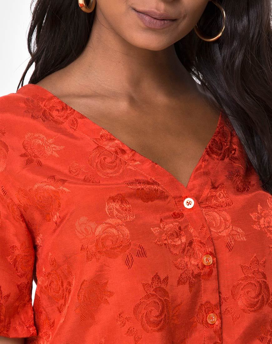 Bild von Parki Top in Satin Rose Rust