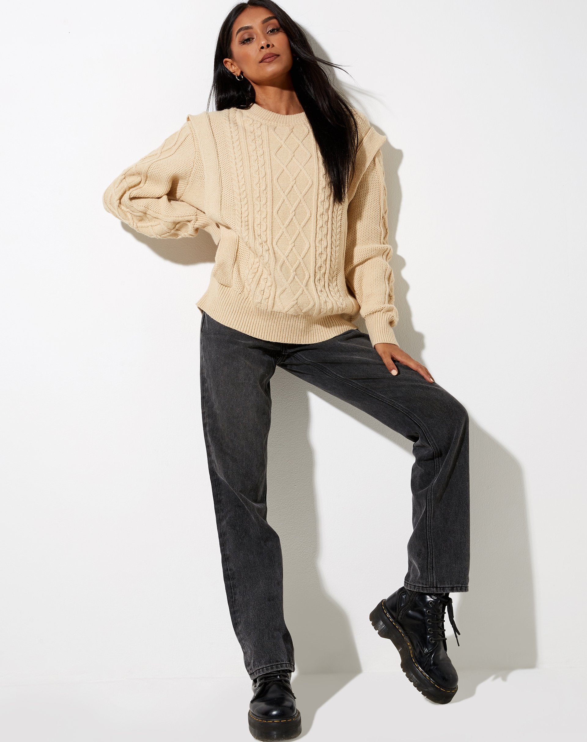 Bild von Parsha Pullover in Natural Beige