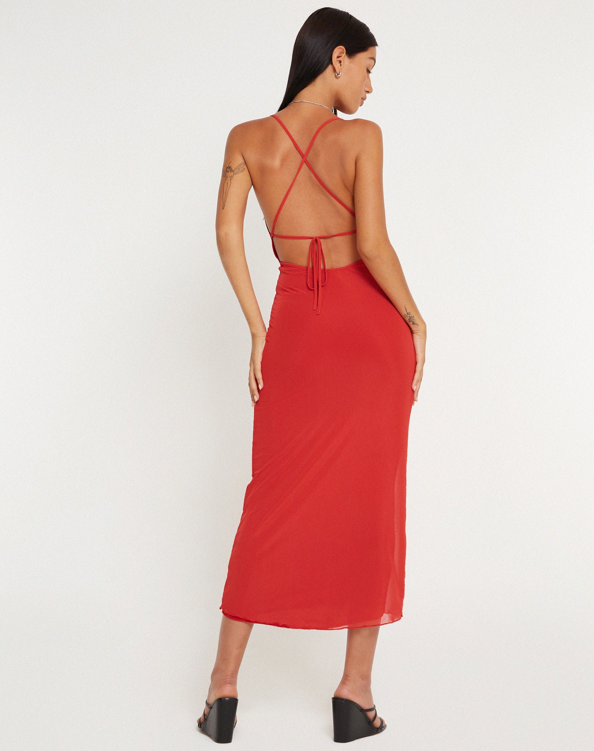 Abbildung von Pavira Maxikleid in Red Clay