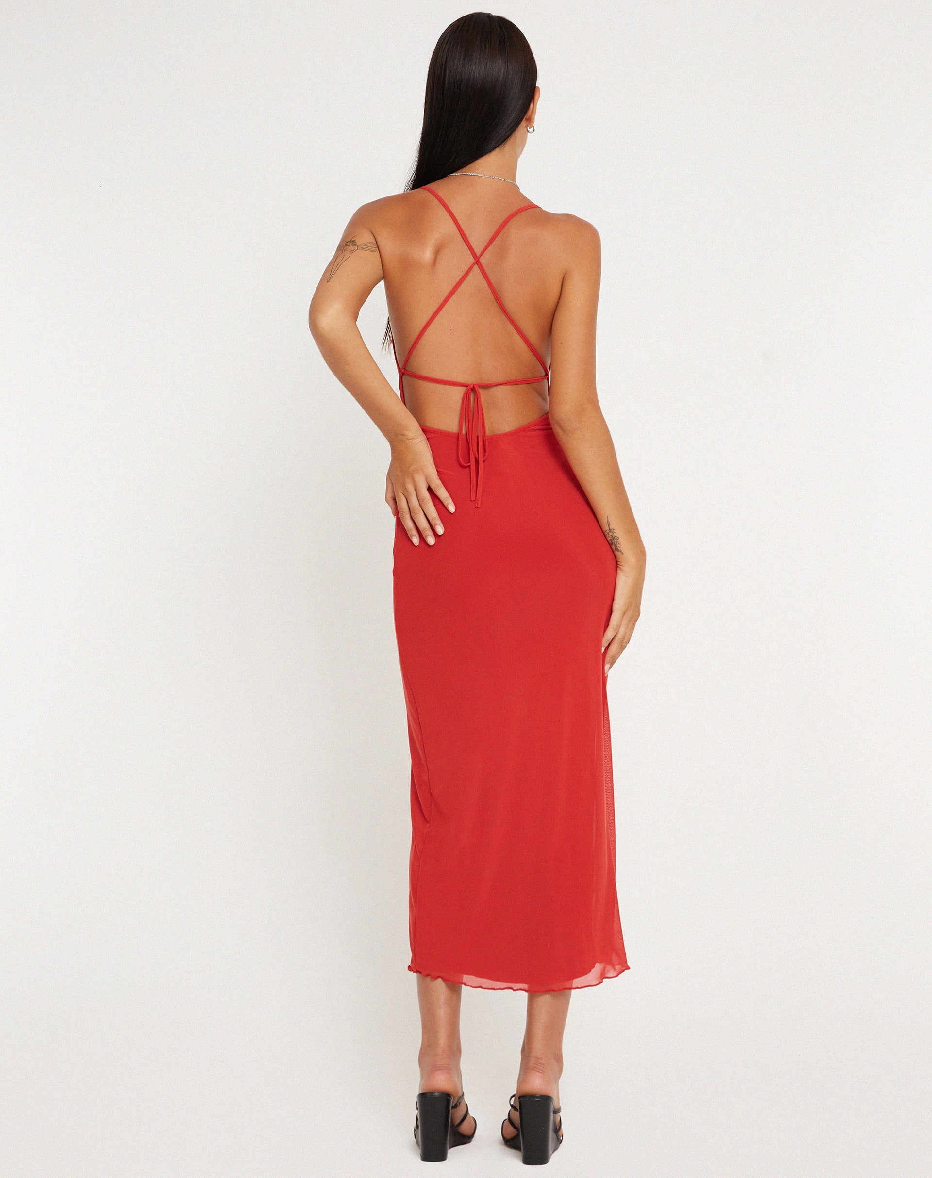 Abbildung von Pavira Maxikleid in Red Clay