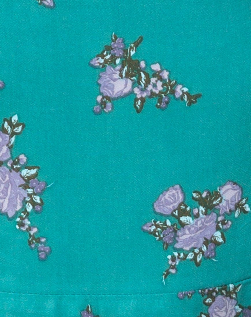 Image of Peky Babydoll Kleid in Soi Rose Grün