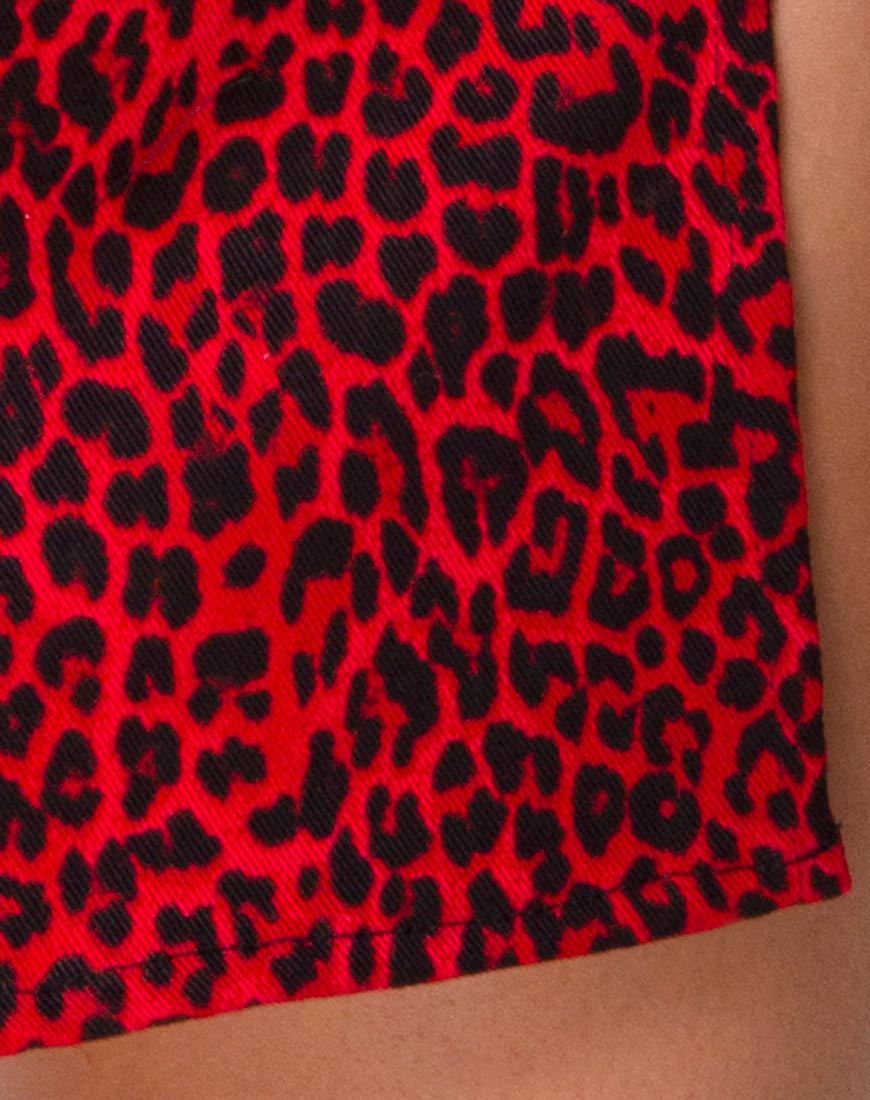 Bild von Pelmet Mini Rock in Bunt Tierisch Rot