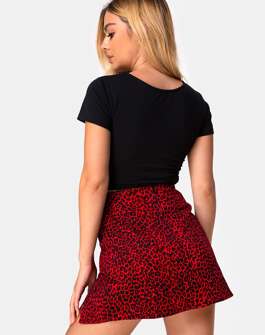 Bild von Pelmet Mini Rock in Bunt Tierisch Rot