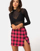 Bild von Pelmet Rock in Winter Plaid Rot / Schwarz