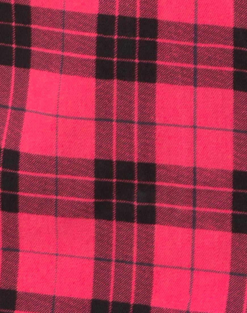 Bild von Pelmet Rock in Winter Plaid Rot / Schwarz