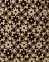 Patchwork Gänseblümchen Braun