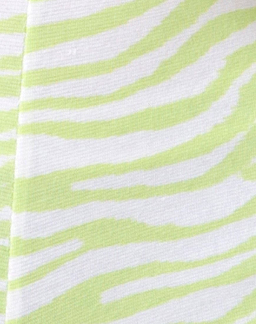 Bild von Phia Unitard in Classic Zebra Lime