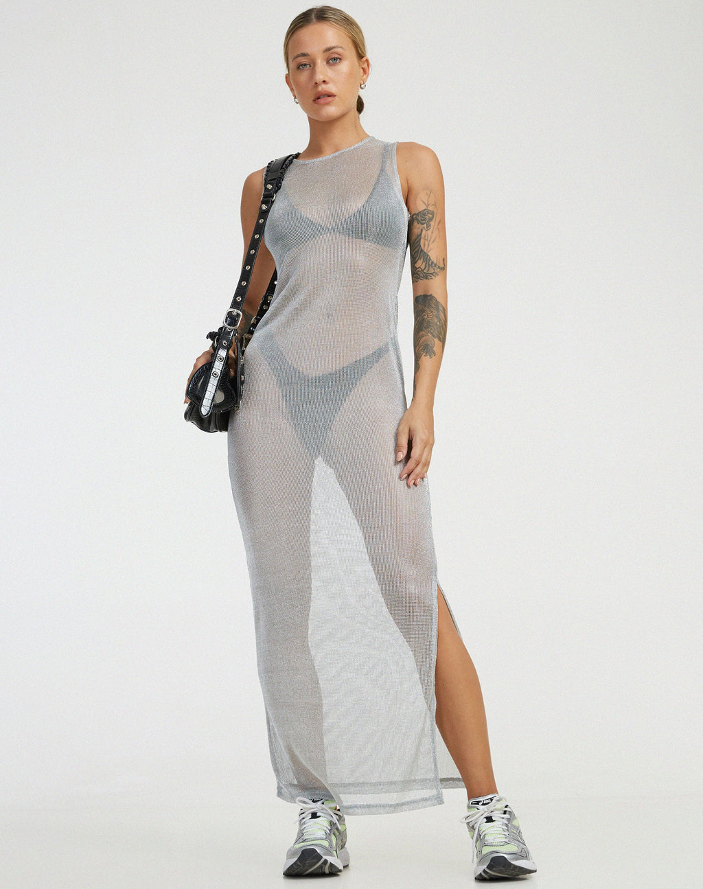 Piesa Kleid aus Silberkette