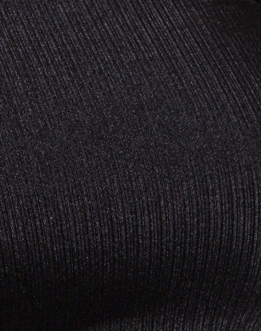 Bild von Dorian Criss Cross Tube Top in Schwarz