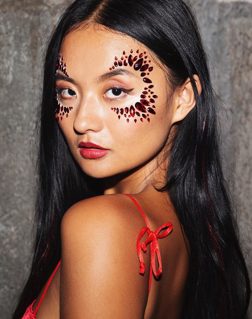 Bild von Red Diamond Face Jewel von Gypsy Shrine
