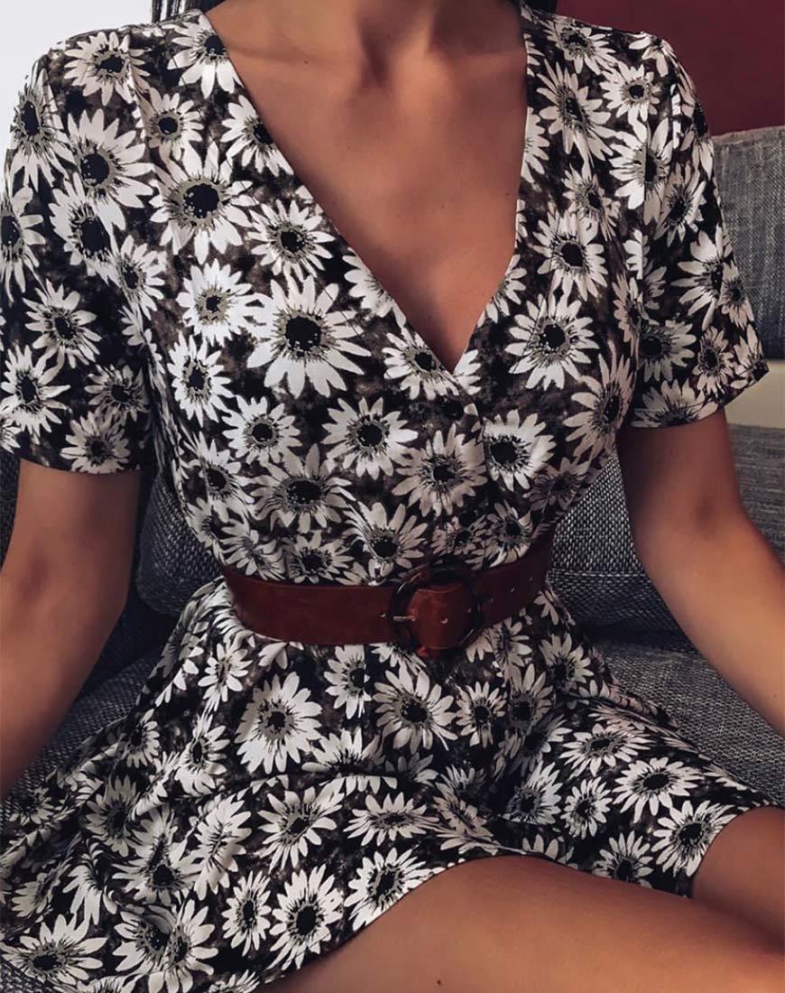 Crosena Kleid in Dyed Daisy