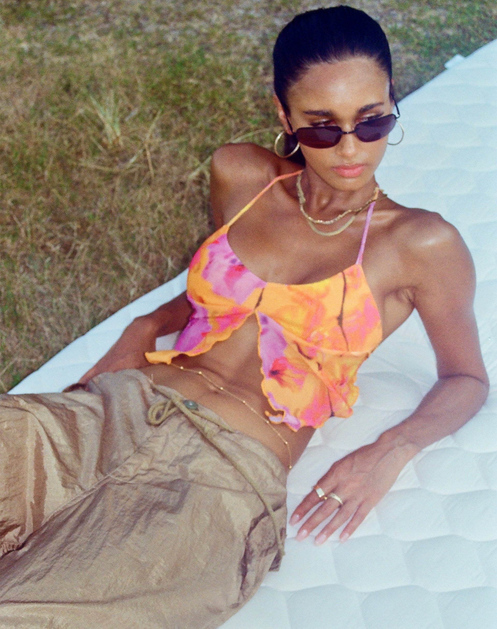 Abbildung des Shaman Cami Tops in Blurred Orchid Peach