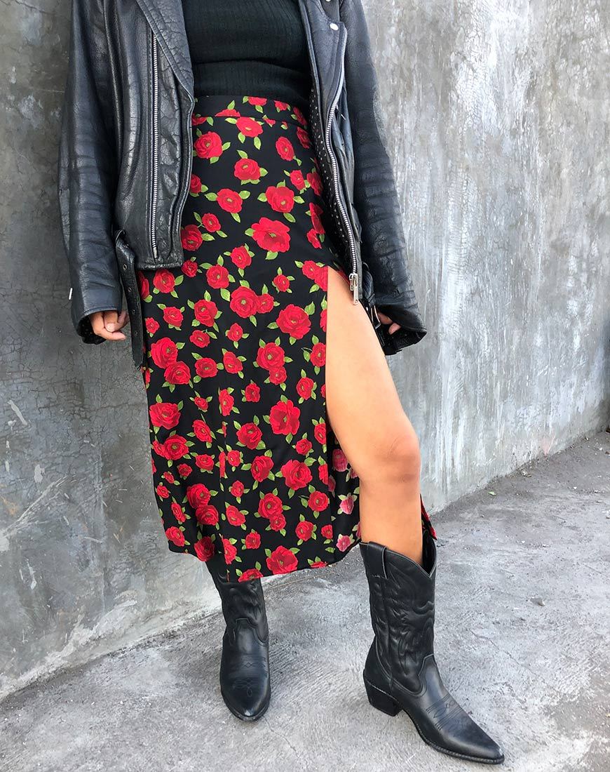 Bild von Saika Midirock in Roaming Rose Schwarz