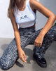 Image of Zoven Hose in Rar Leopard Grau
