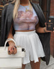 Bild von Tiney Crop Top Tee in Cherub Kiss Blau