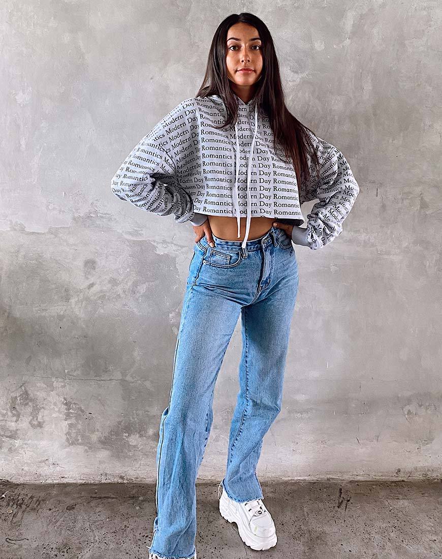 Bild von Roky Hoody in Modern Day Romantics Grau