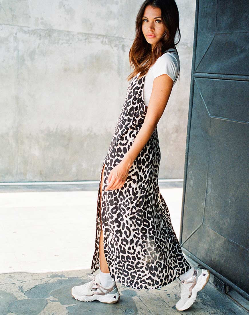 Hime Maxikleid in Übergröße Jaguar