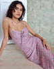 Bild von Clovita Maxikleid in Spring Rose Dusty Pink