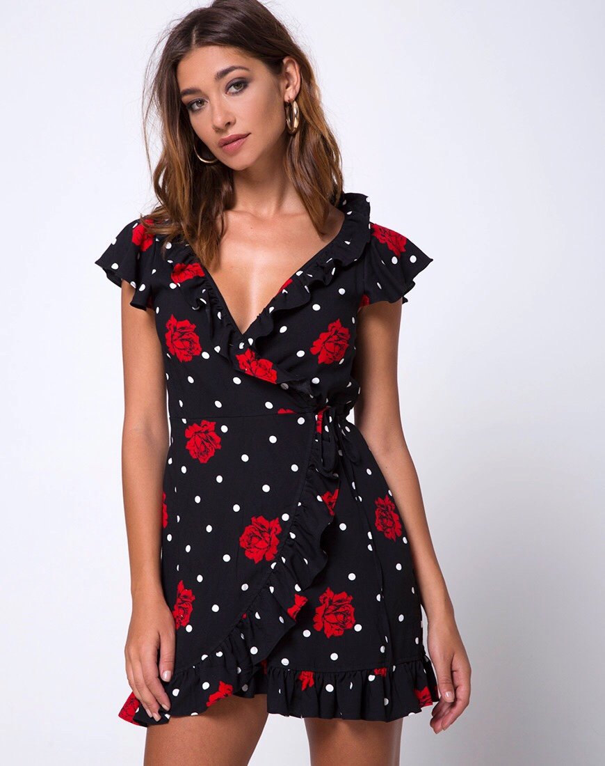 Rica Skaterkleid in kubanischem Rosa