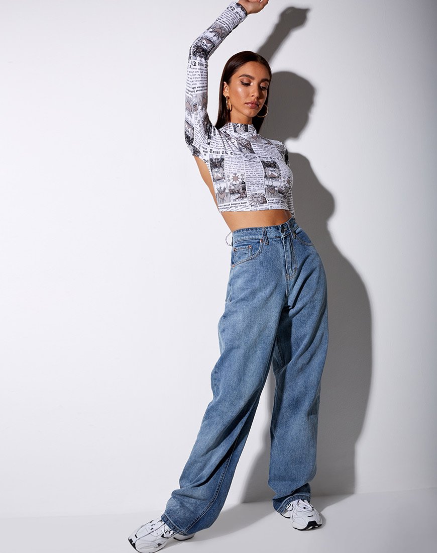 Bild von Quelia Crop Top in Tarot