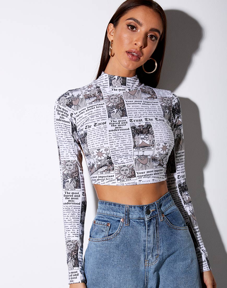 Bild von Quelia Crop Top in Tarot