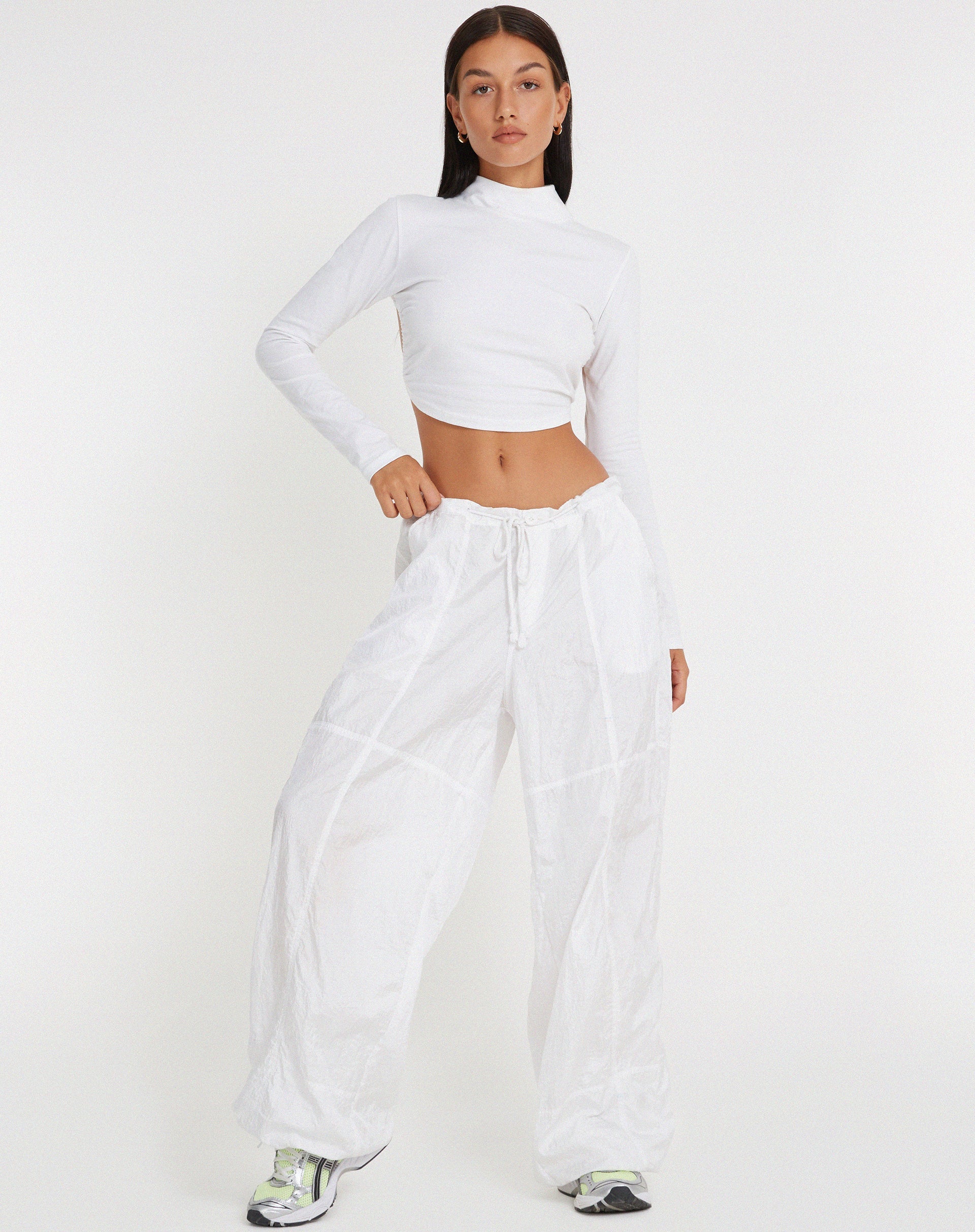 Bild von Quelia Crop Top in Weiß