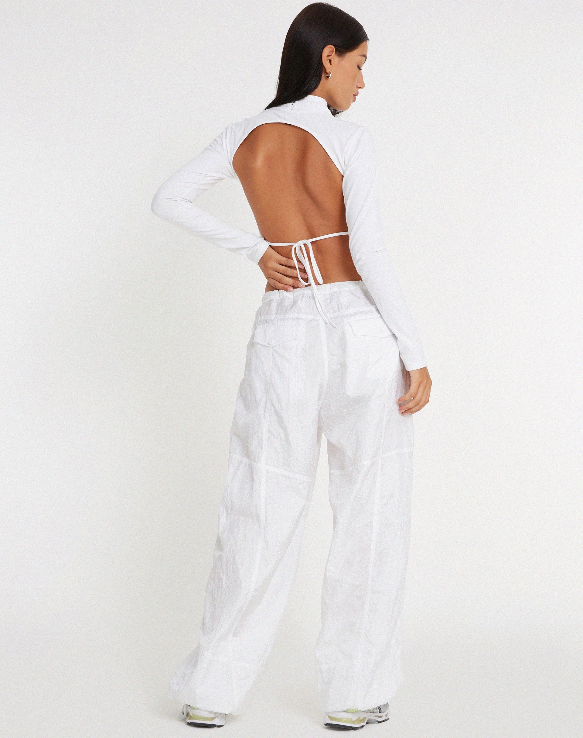 Bild von Quelia Crop Top in Weiß
