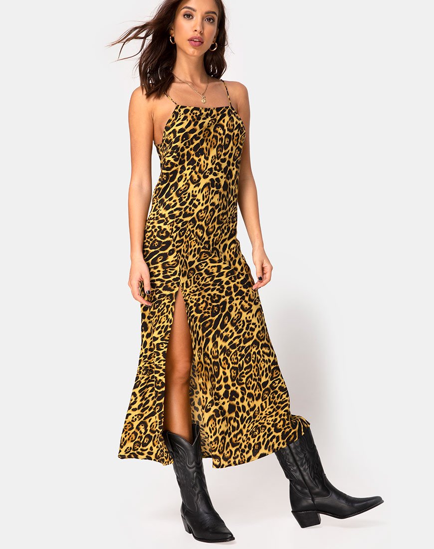Image von Quinty Kleid in Leopard