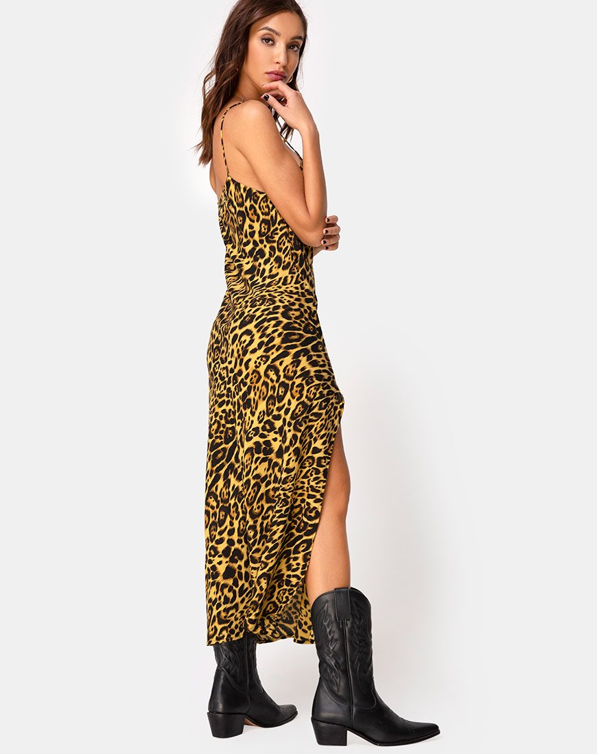 Image von Quinty Kleid in Leopard